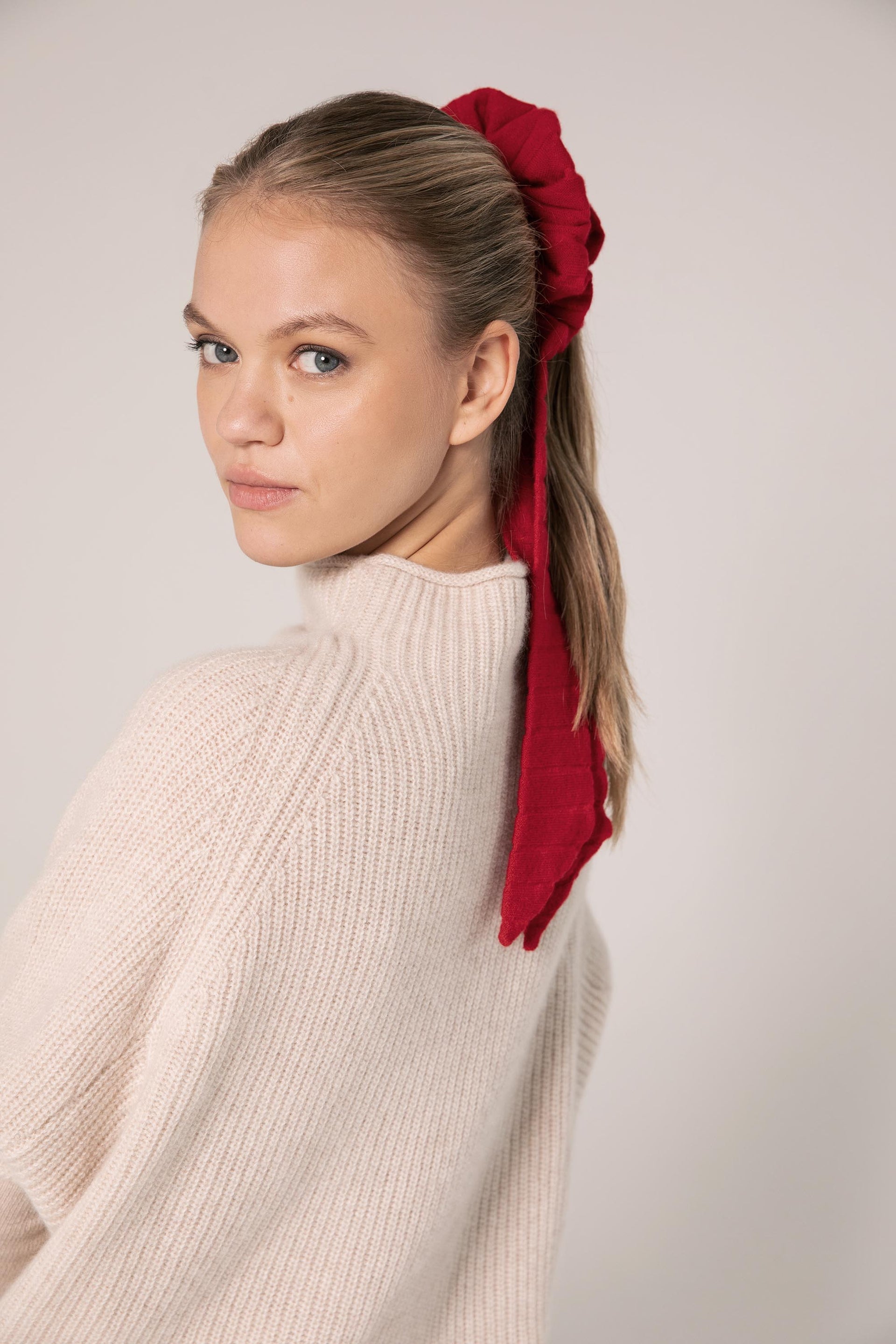 The Long Cashmere Scrunchie in London