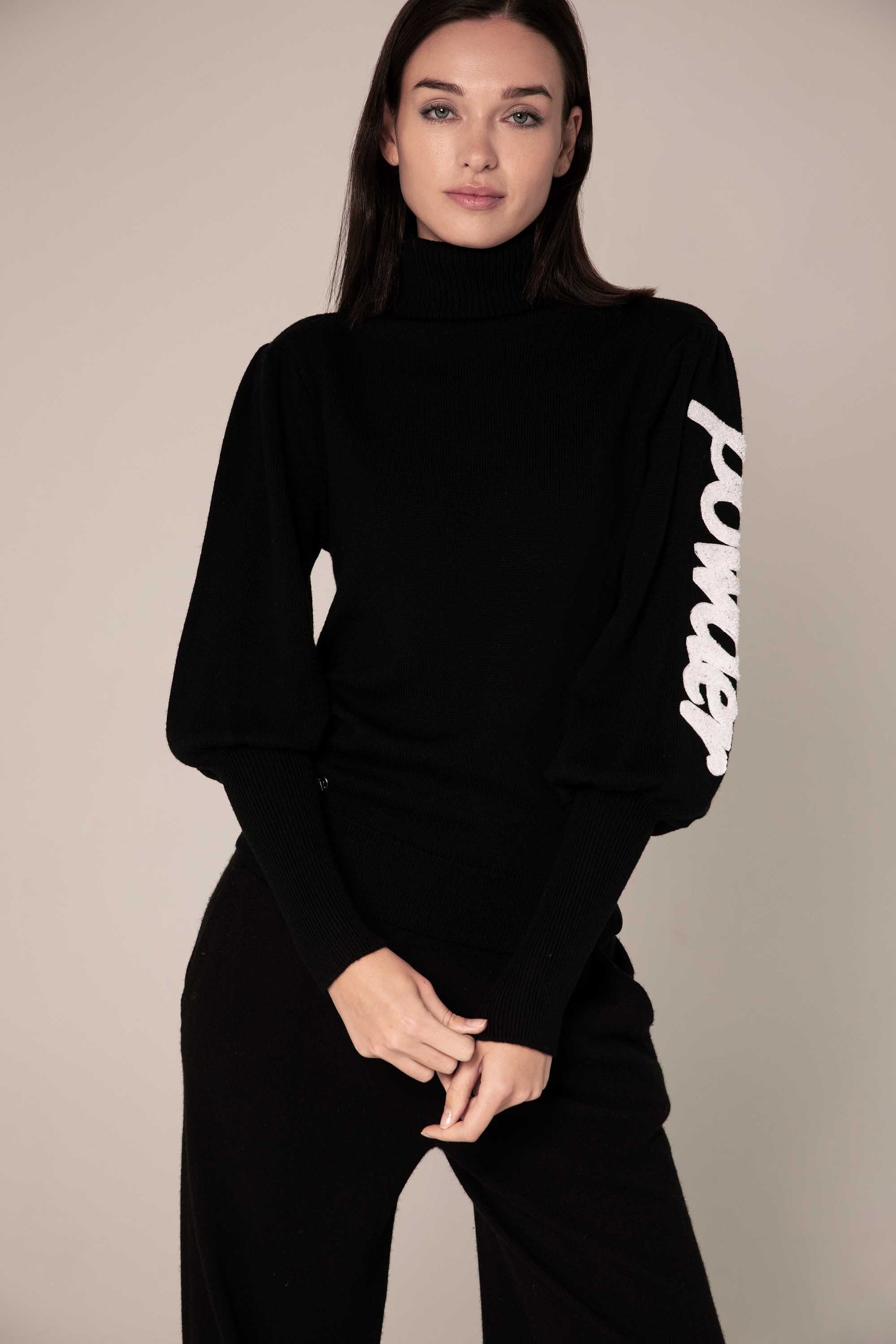 The POWDER Sweater in Black