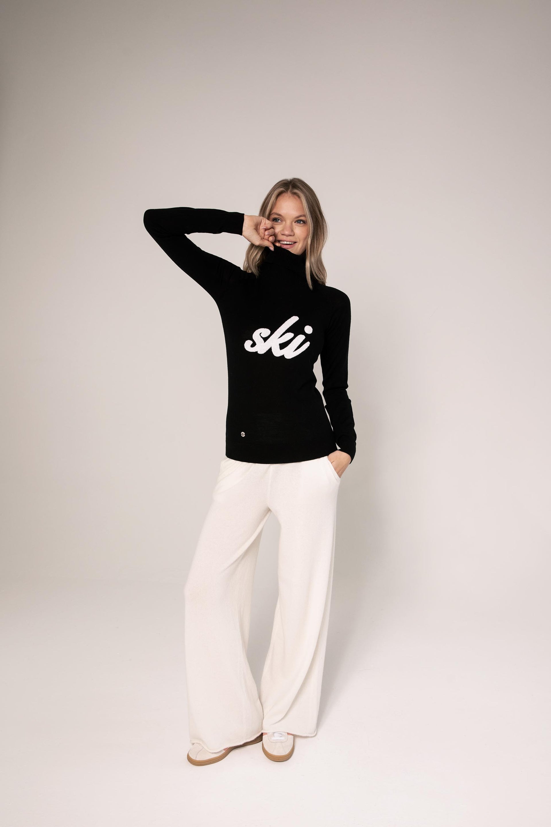 The SKI Sweater in Black