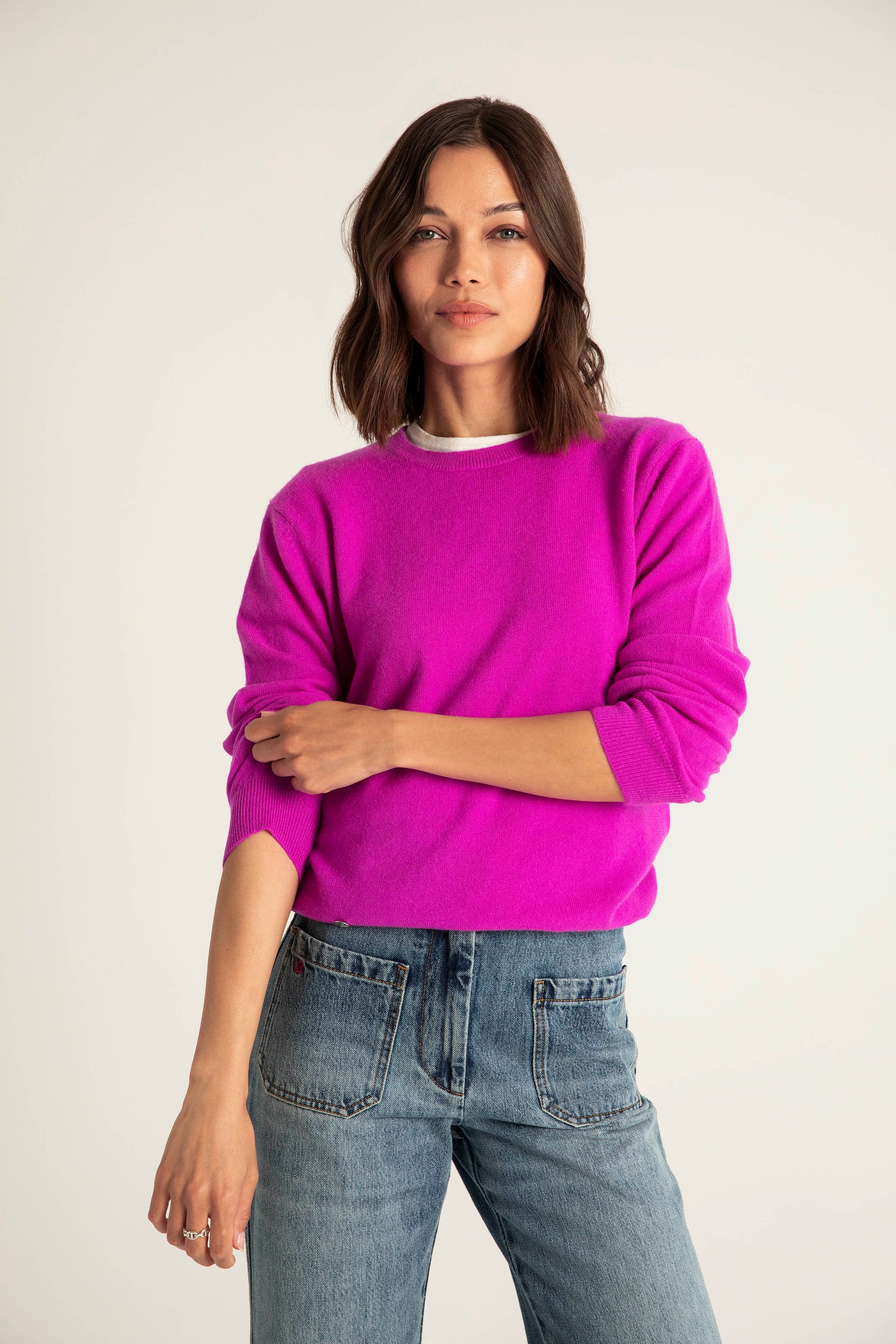 The Everyday Cashmere Sweater in Bromo