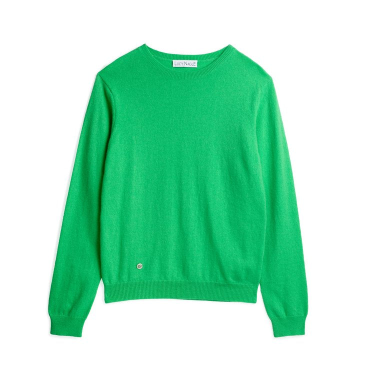 The Everyday Cashmere Sweater in Irish Green