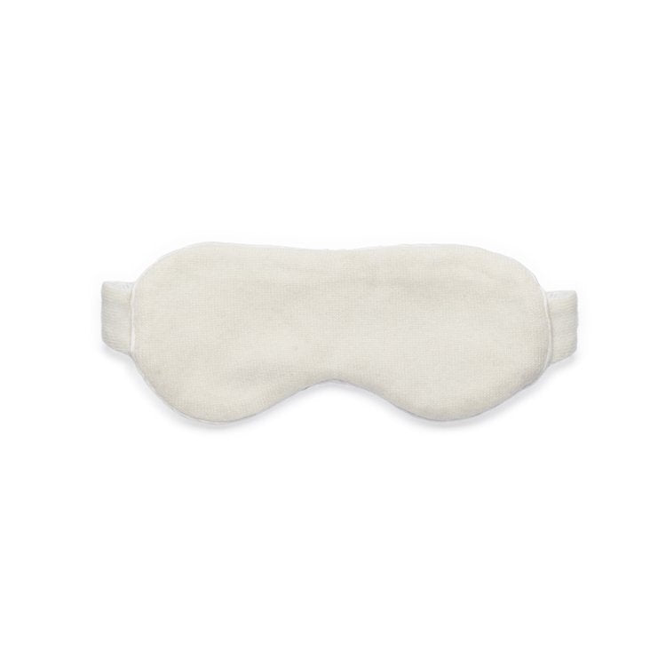 The Cashmere Eye Mask in Snow Peak