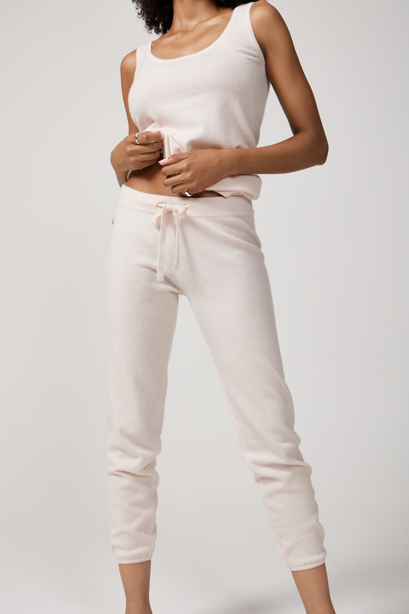 The Cashmere Pants in Delicacy